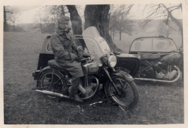 Uncle Ken on his ES2